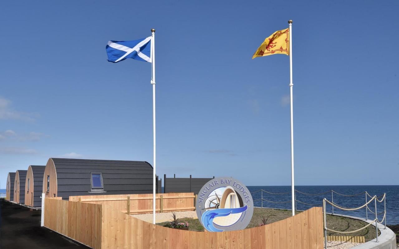 Pod 1, Sinclair Bay Lodges Keiss Exterior photo